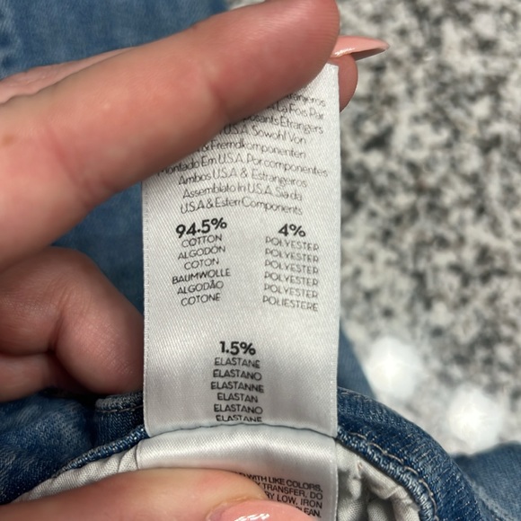 MOTHER High Waisted Looker Ankle Fray “Shoot to Thrill Destroyed” - Size 27 - Picture 9 of 9